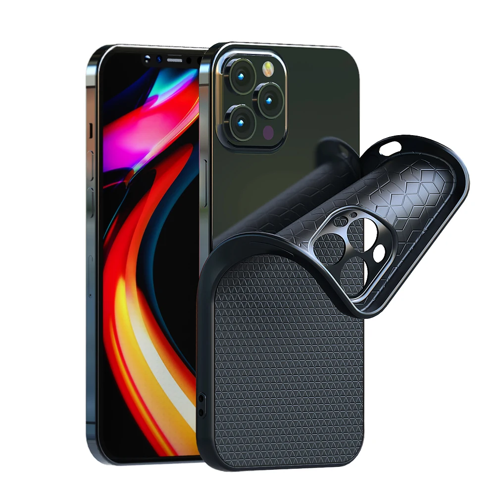 Новый деловой чехол из ТПУ для iPhone 12 11 мини силиконовый резиновый мобильного телефона тонкий Pro
