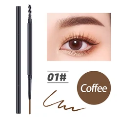 Private Label 6 Colors Eyebrow Enhancer Long Lasting High Pigment Double Head Eyebrow Pencil
