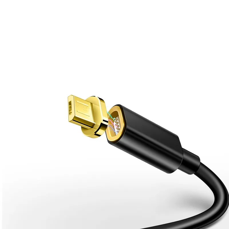 Магнитное зарядное устройство Micro USB кабель Магнитный зарядный шнур для Samsung S7 Redmi Note 5 магнитные кабели Micro USB зарядный провод