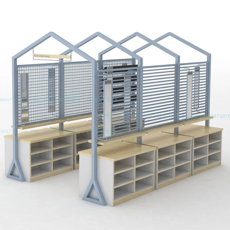 5 Tier Grocer Shelves Retail store Shopping Mall Supermarket rack wisda commercial