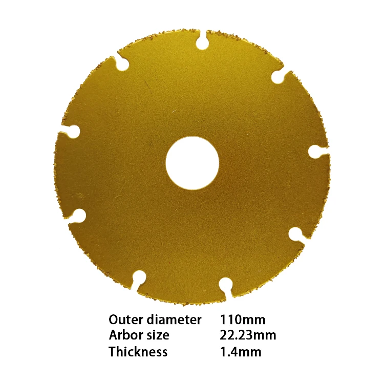 Customizable OEM Alloy 150mm Diameter Circular Saw Blade 115mm Size 2mm Thickness Welded Process Wood Cutting Woodworking