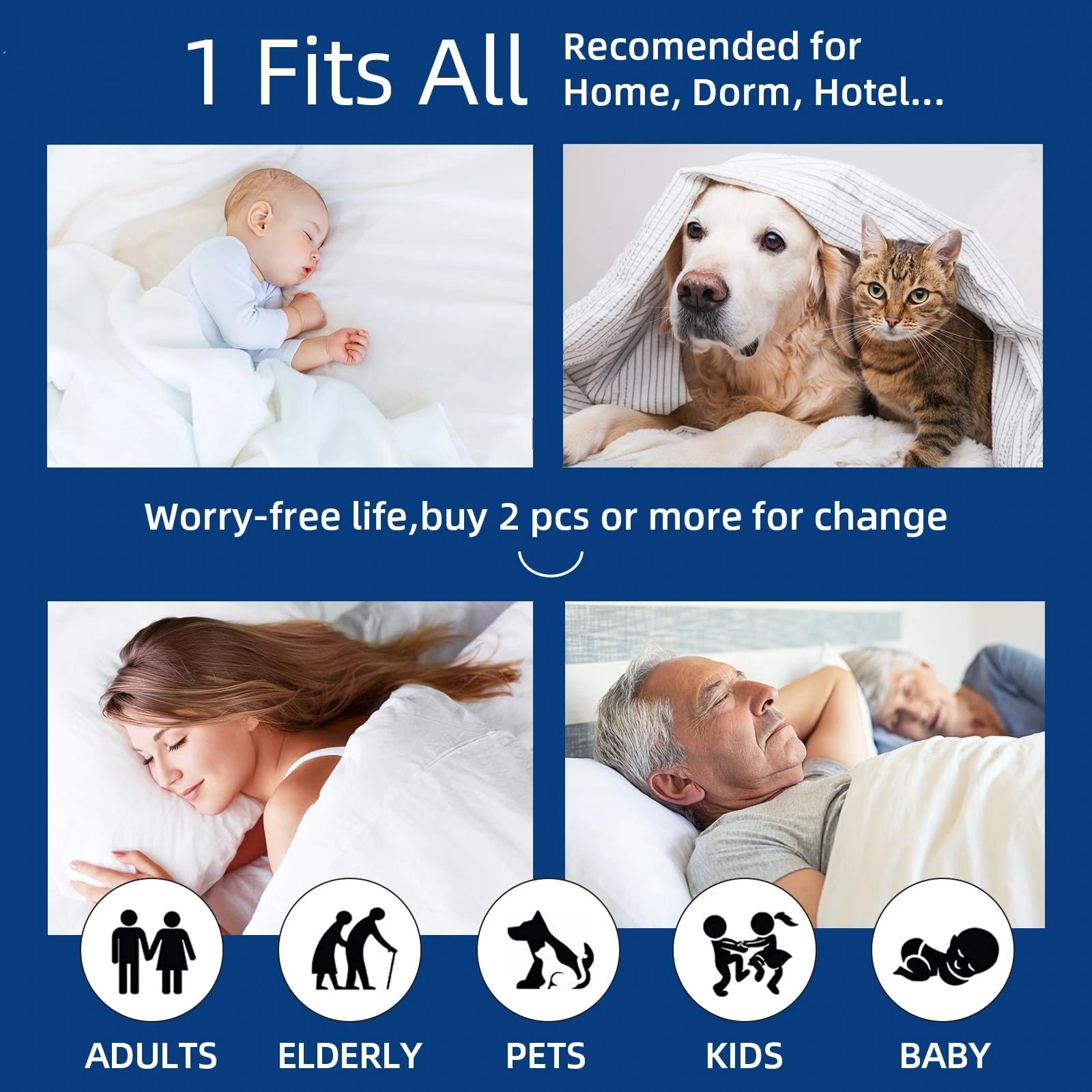 YK Hypoallergenic Waterproof 100% Polyester Bed Sheet Crib Mattress Protector