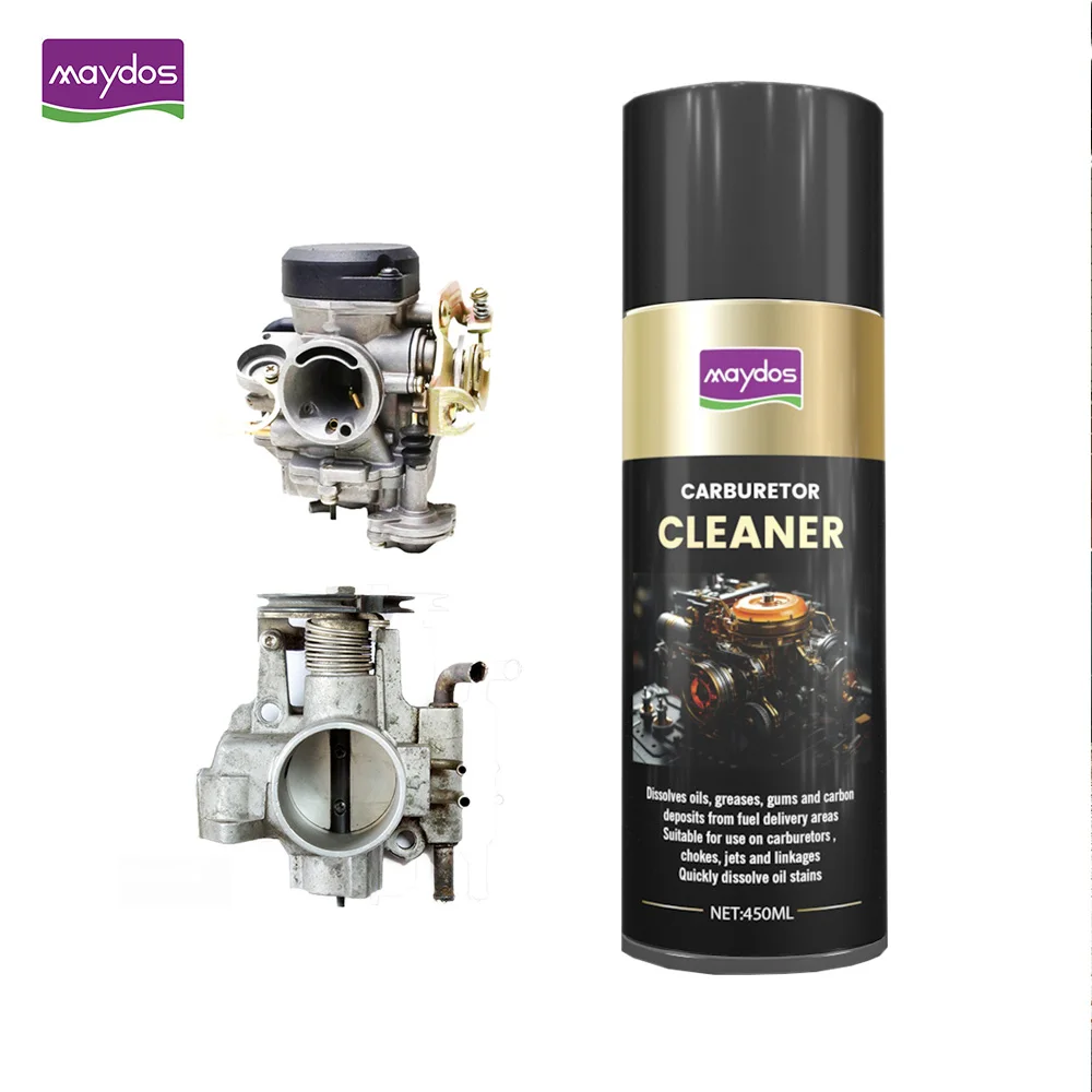 Good Price Automobile Carb Cleaning Agent Easy-to-Use Carburetor Cleaner Spray 450ml