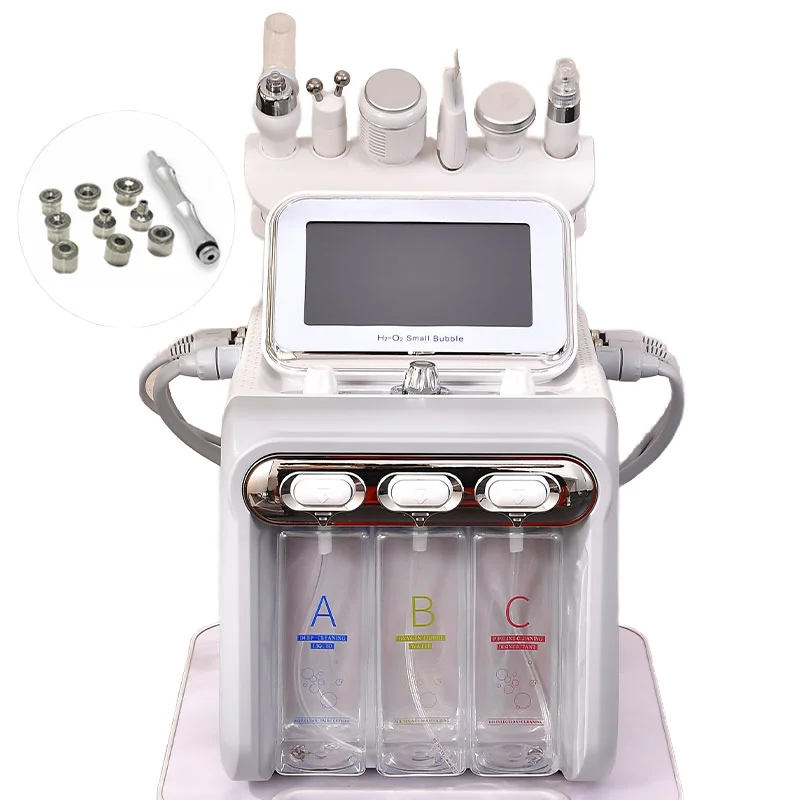 Hydro water microdermabrasion hydra dermabrasion aqua peeling facial cleaning beauty machine with diamond head