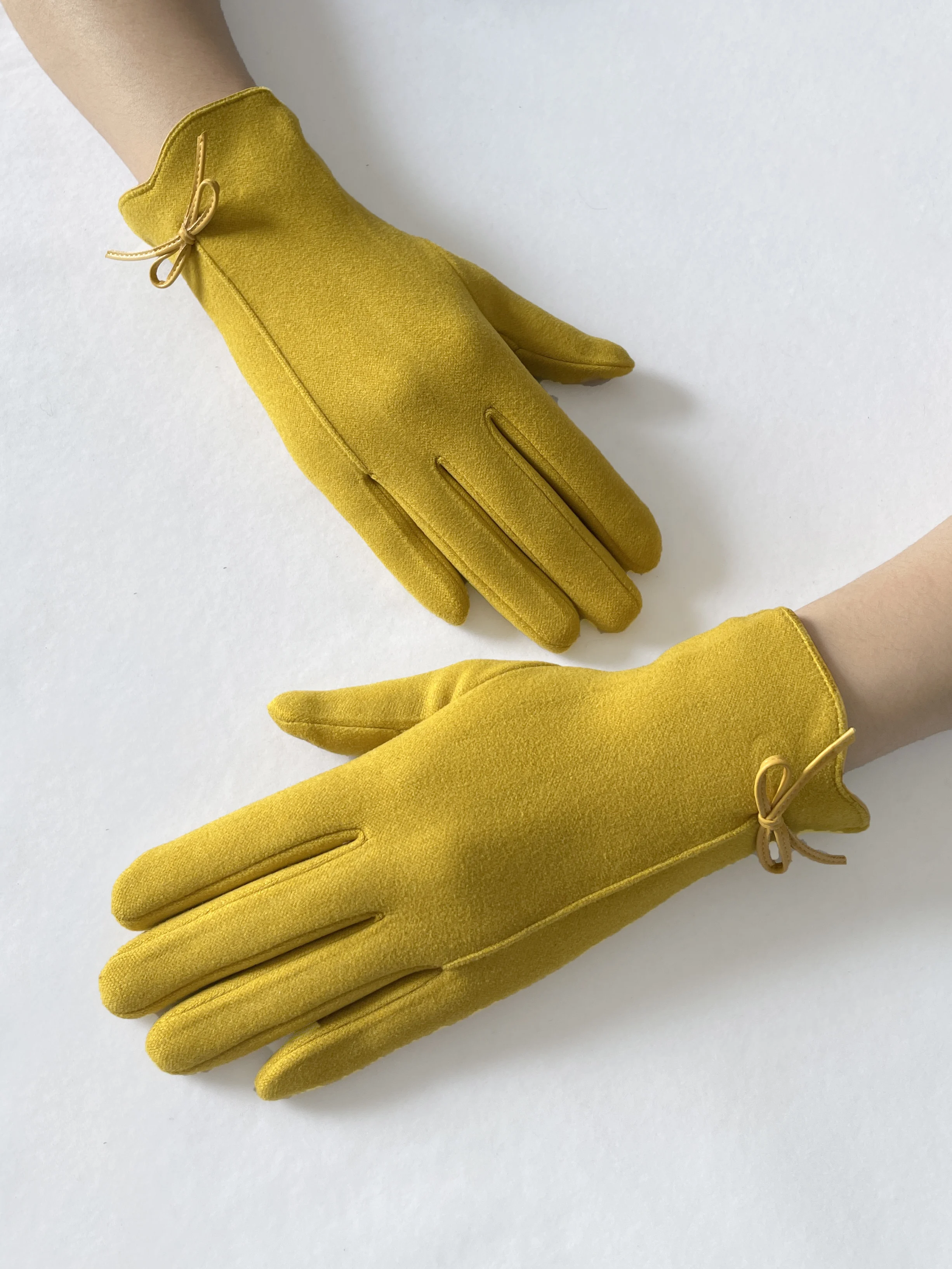 BSCI Manufacturer Custom Down Cloth Black Men Touch Screen Winter Thicken  Gloves