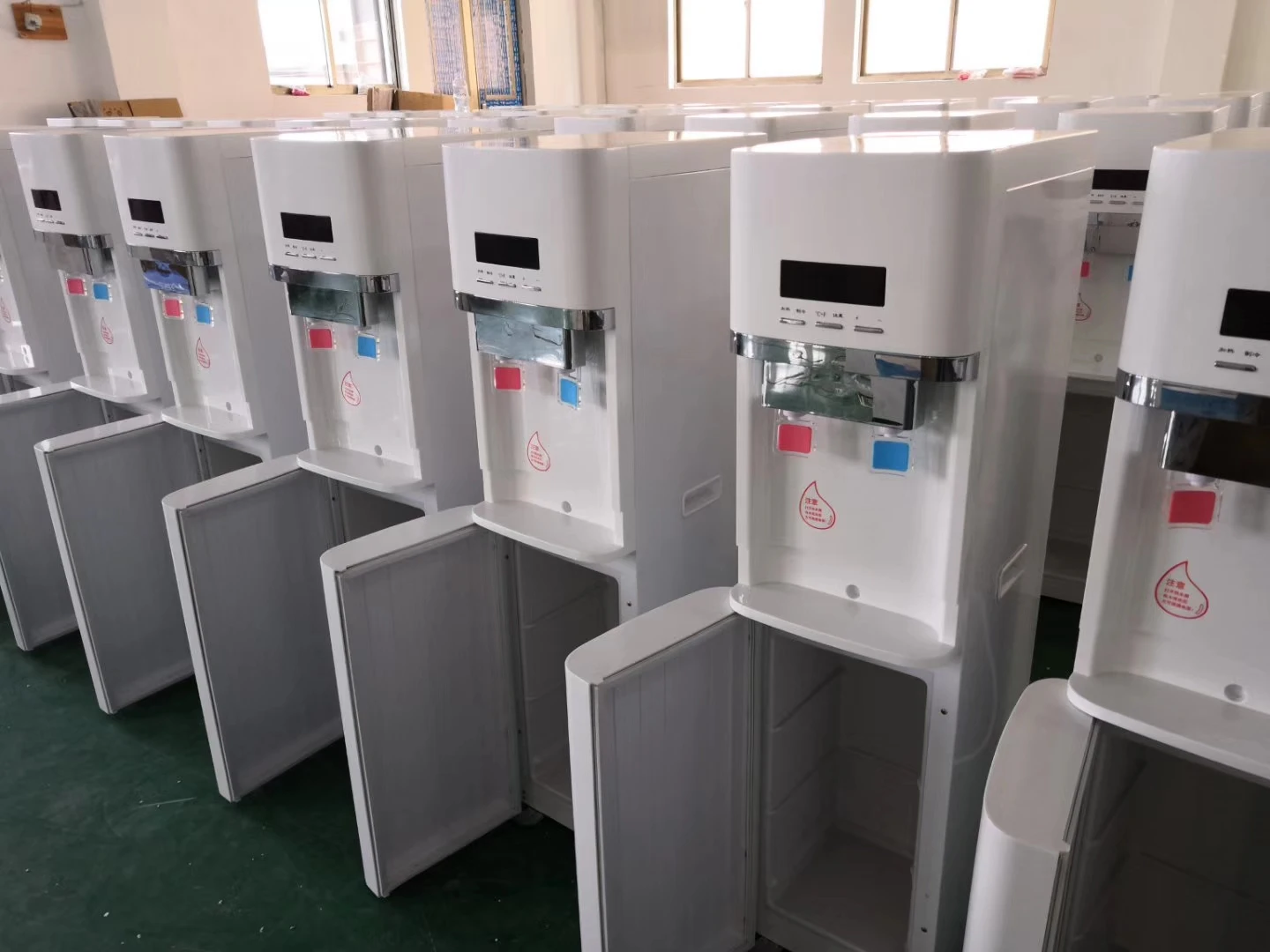 Outstanding Commercial 75GPD Water Filter Purifier Reverse Osmosis RO System Hot and Cold Warm Dispenser