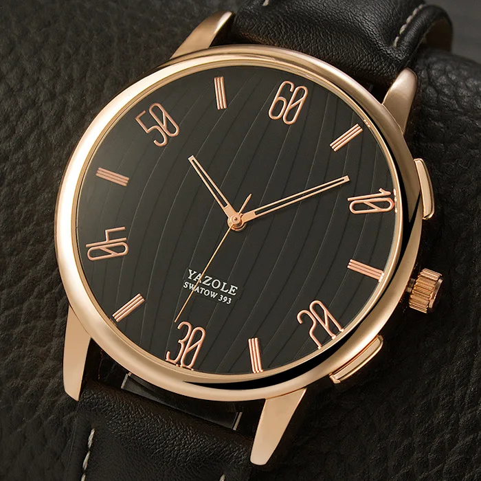 YAZOLE D 393 China Cheap Price Watches Men Business High Quality Quartz Wristwatches OEM Logo Waterproof Reloj de los hombres