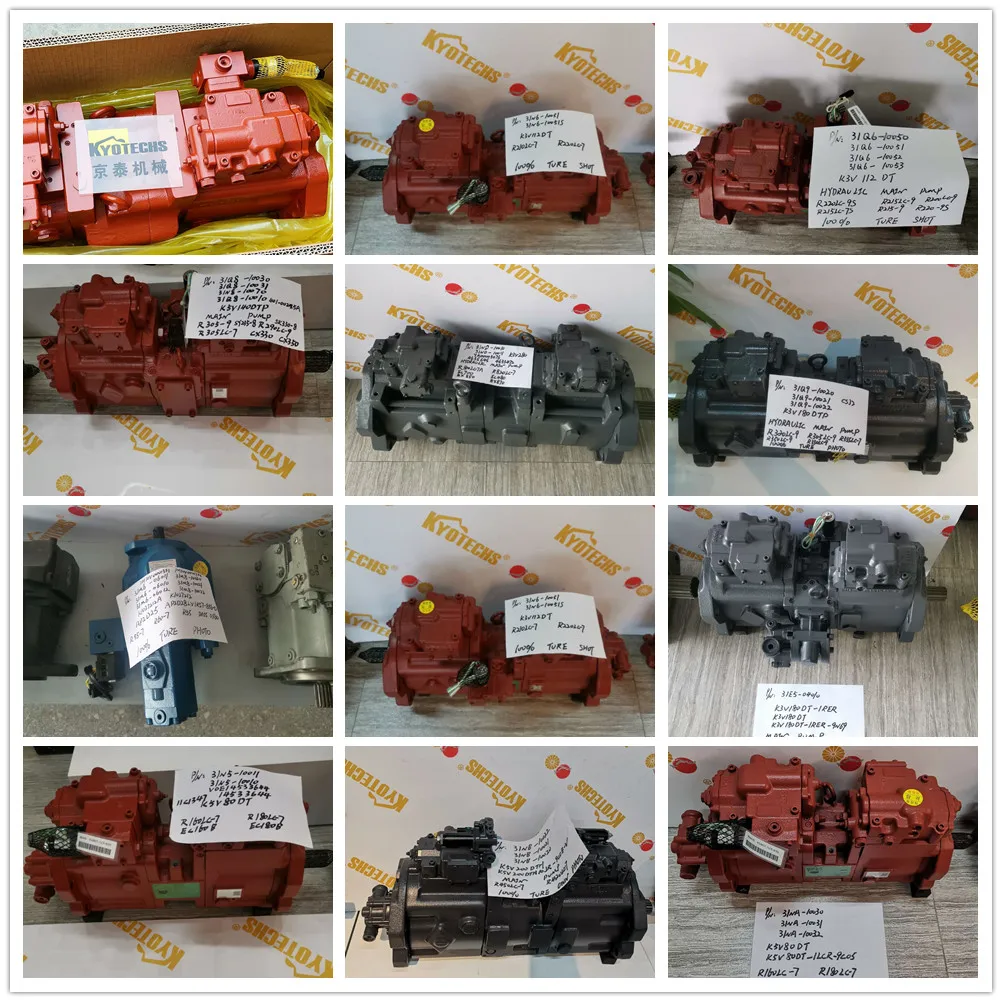 KYOTECHS hydraulic main pump A7VO55 A7VO80 A7VO107 A7VO128 A7VO160 A7VO250 A7VO355 A7VO28 Piston Pump spare parts pump kits