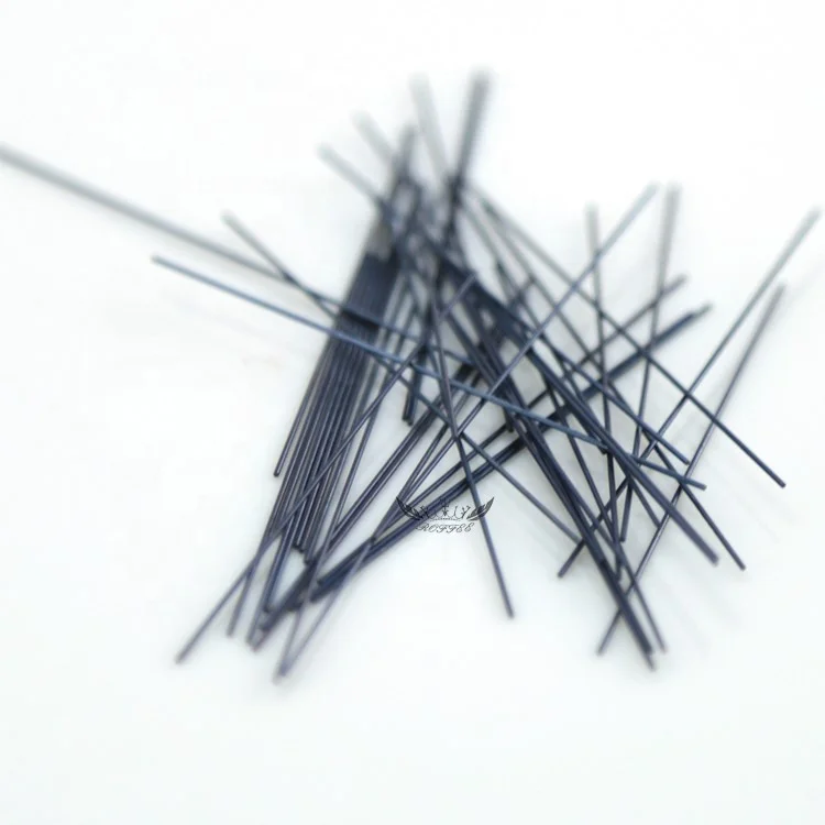 Roffee Woodwind Musical Parts 100 Pieces Sax Clarinet Oboe Bassoon Repair Parts Enamel Blue Pin Springs 0.5*52 mm