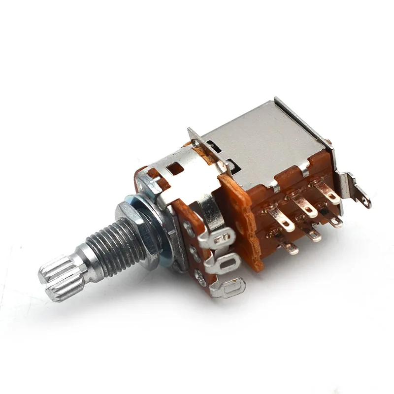 Guitar Push Pull Pots A250K/B250K Guitar Control Pot Potentiometer Guitar Parts