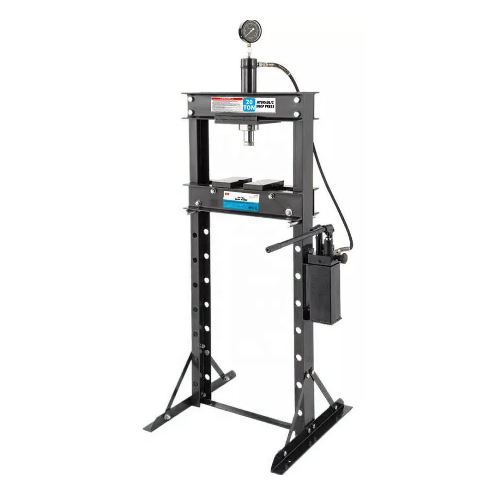 shop press 10ton 12ton 20ton 40ton 50 ton Hydraulic air Shop Press With Gauge