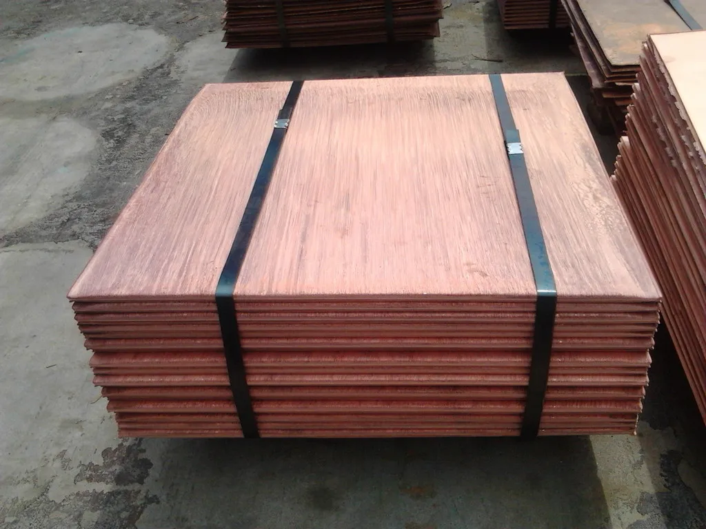 China Manufacturer 99.99% Pure Electrolytic Copper Cathode for Building Industry