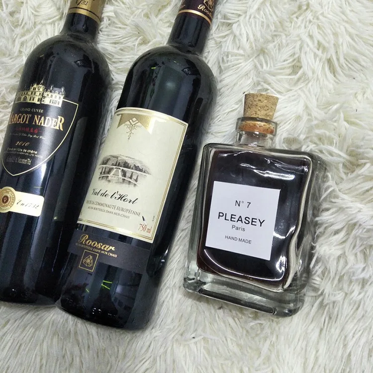 8/16oz Glass Milk Coffee Beverage Drink Bottle Empty Glass Juice Bottles With Lid