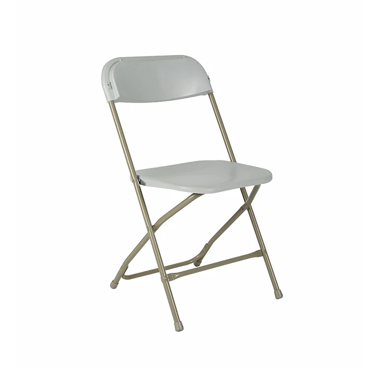  Cheap Wholesale Outdoor Garden White/black Use Plastic Folding Chair For Parties Wedding