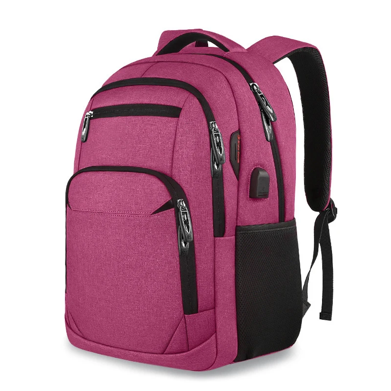 Hot sale USB laptop backpack waterproof men business travel backpack with usb Notebook backpack