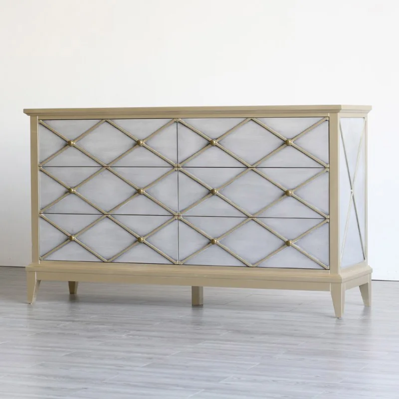 OEM Promotion Italian royal metal sideboards modern marble and gold Stainless steel console table