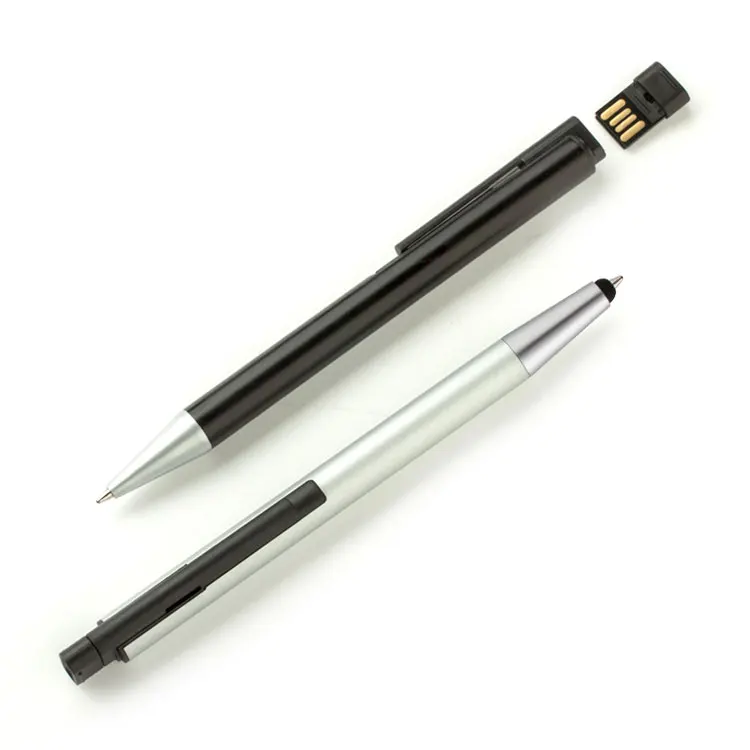 USB Metal Pen  4GB 8GB 16GB USB Pen With Black Screen Touch