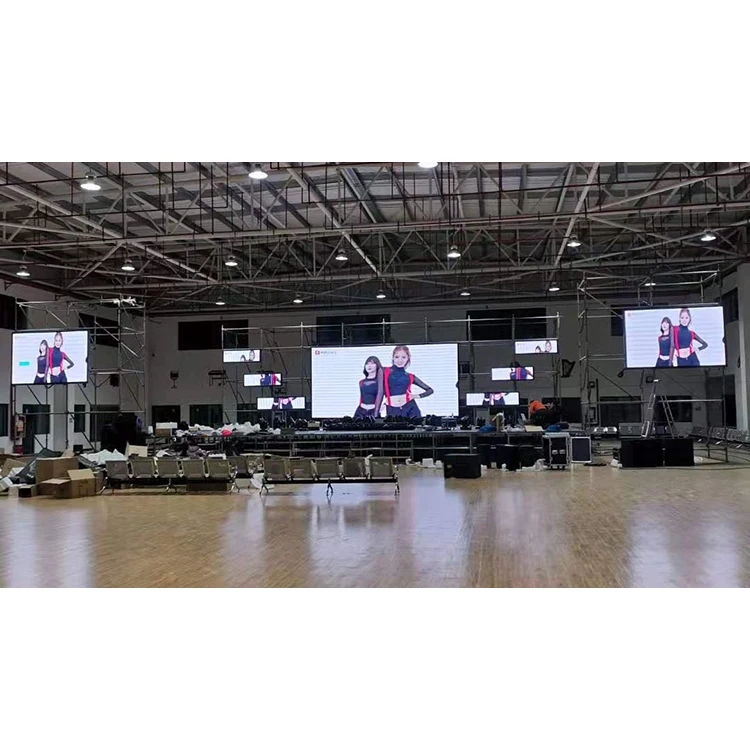 RAYBO HD Stage Rental Events Led Display Pitch 3.91mm 4X2 LED Video Wall System + Storage Case + Software W/ Processor