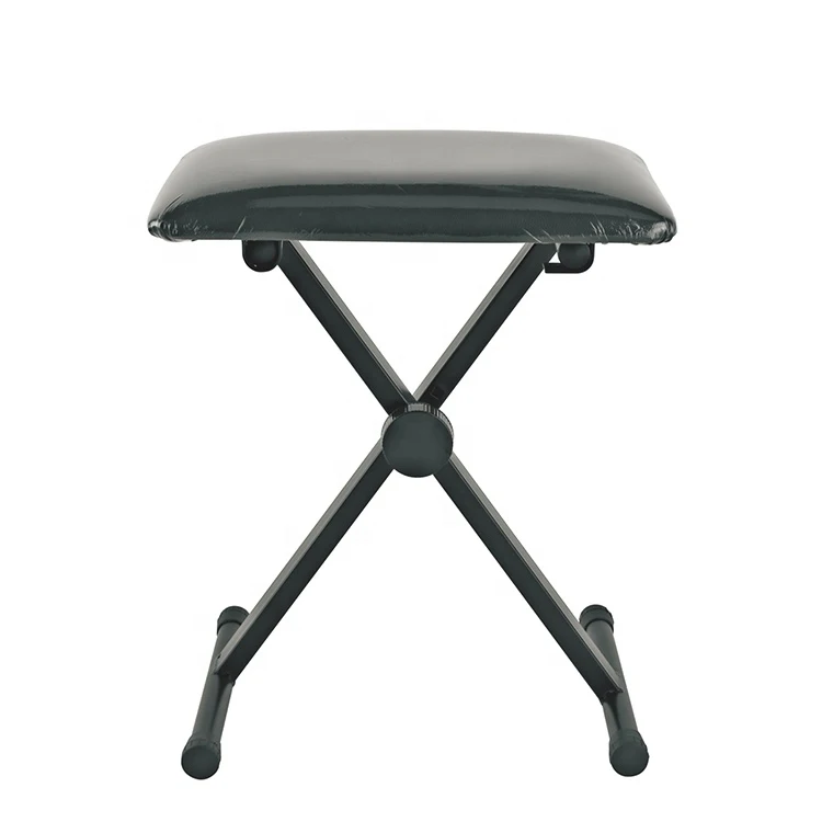 Factory Hot Sales Modern Design Foldable Keyboard Bench Adjustable Piano Bench