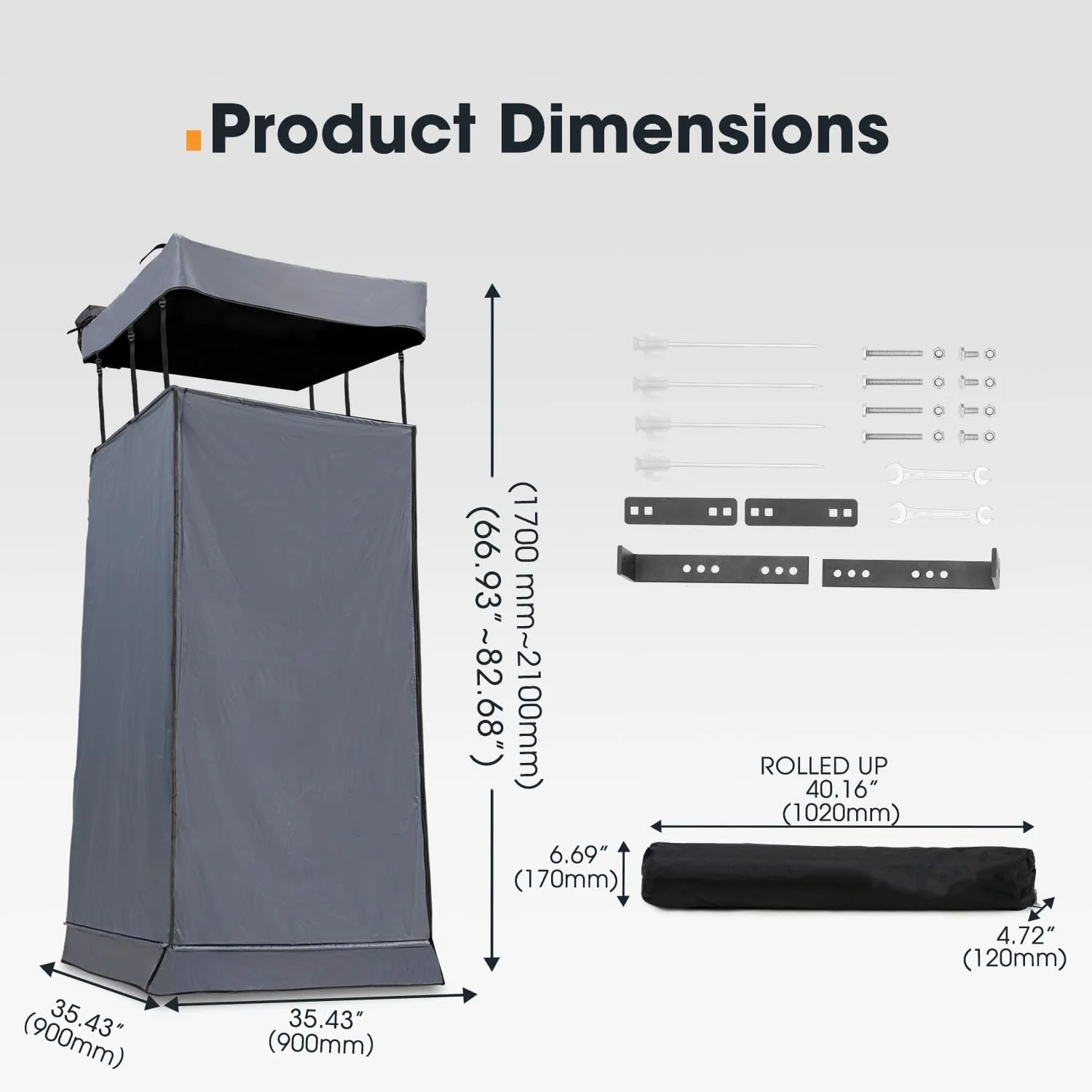 Outdoor Car Side Shower Room Tent Portable Changing Room With Carry Bag Outdoor Shower Set Outdoor Shower Camping Portable