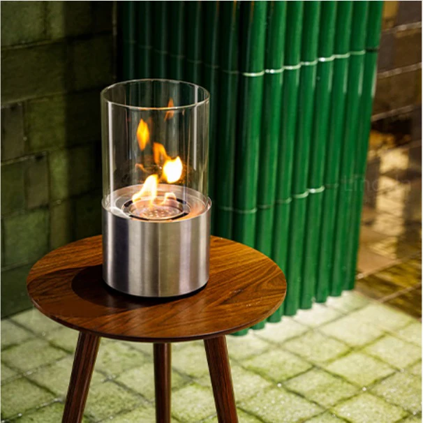 Professional Manufacture Cheap Stainless Steel Burner Ethanol Table Top Bio Ethanol Fuel Tabletop Fireplace