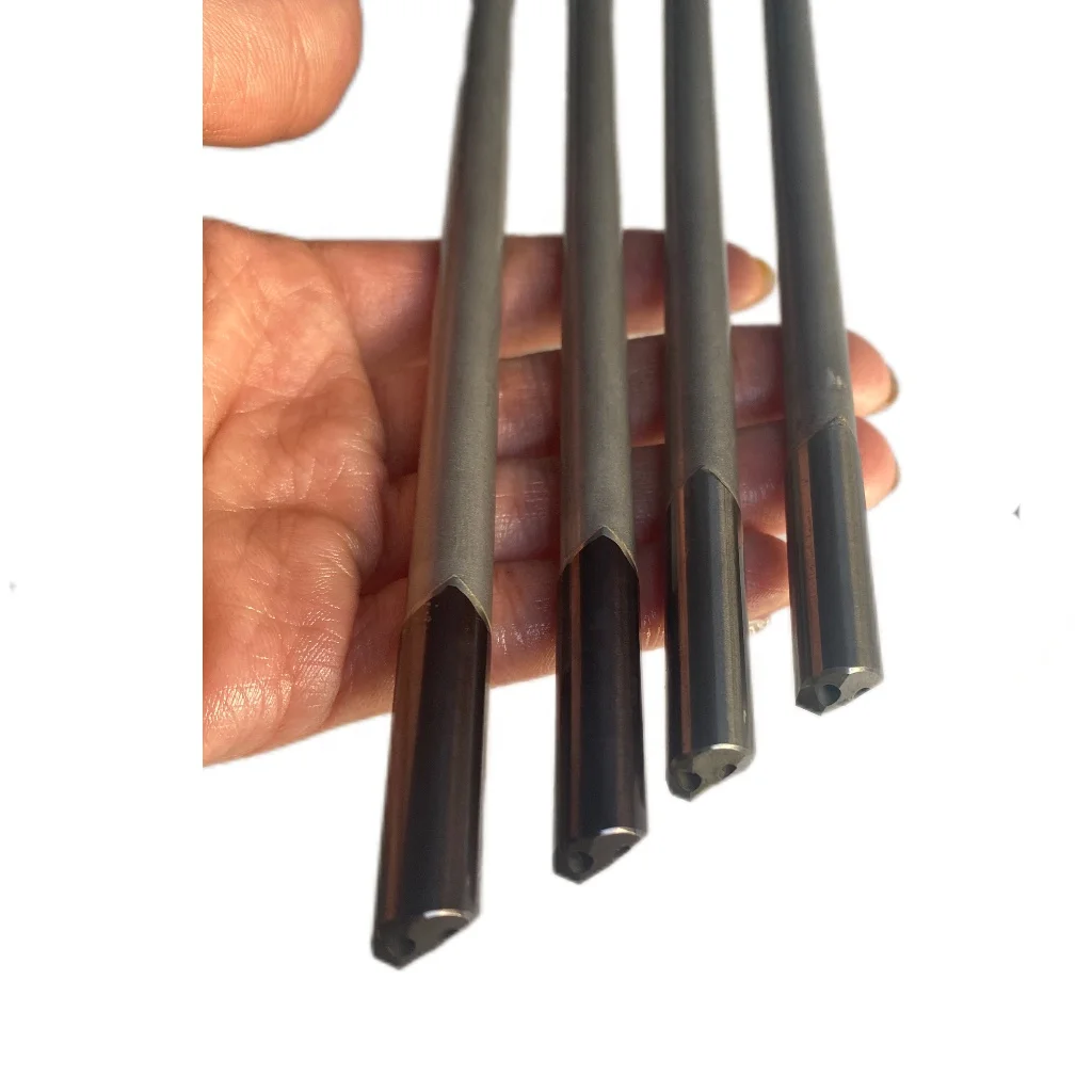 Dezhou manufacture high precision  brazed carbide cutting tools for CNC machine drilling deep hole drilling  gun drill