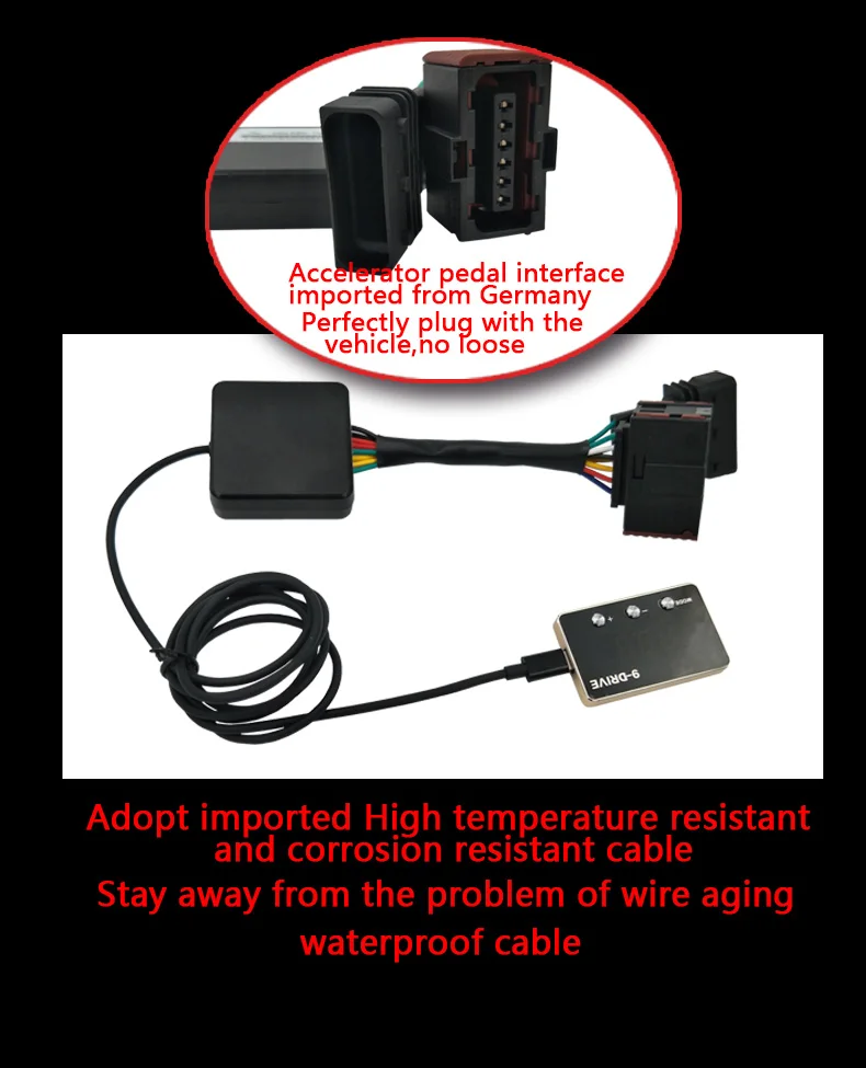 New Design Electronic Throttle Controller Car Accelerator 9 Drives 5 Modes Throttle Controller China Factory