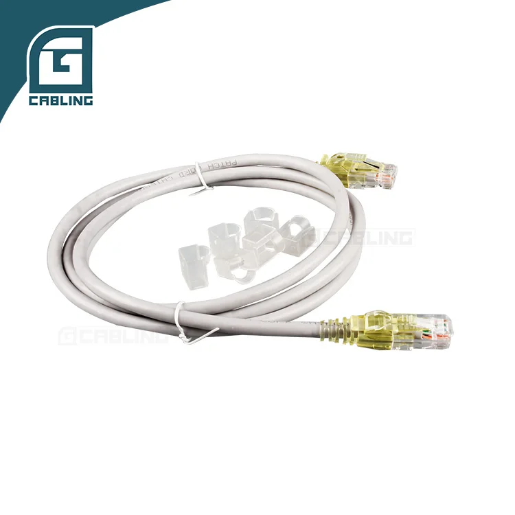 Gcabling ethernet network cable cat 8 1.5 metros rj46 ethernet cable reseau rj45 patch cord