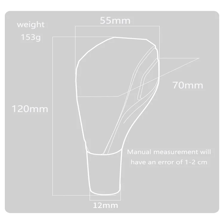Car Modified LED Automatic Crystal Gear Head High Quality shift Gear Knob
