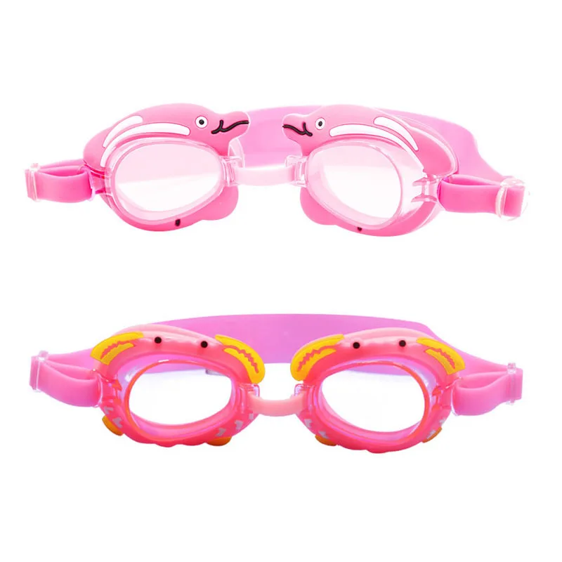 Waterproof PC lens kids swim googles children swimming glasses