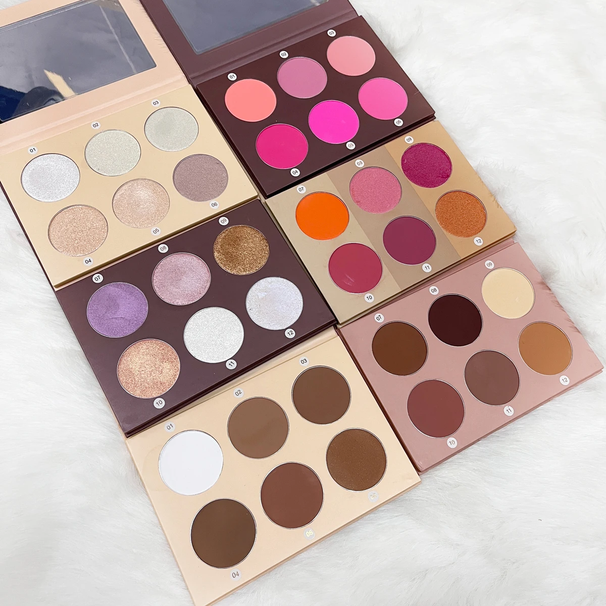 Макияж румяна Контур хайлайтер прессованная пудра Контур Палитра частная этикетка контур