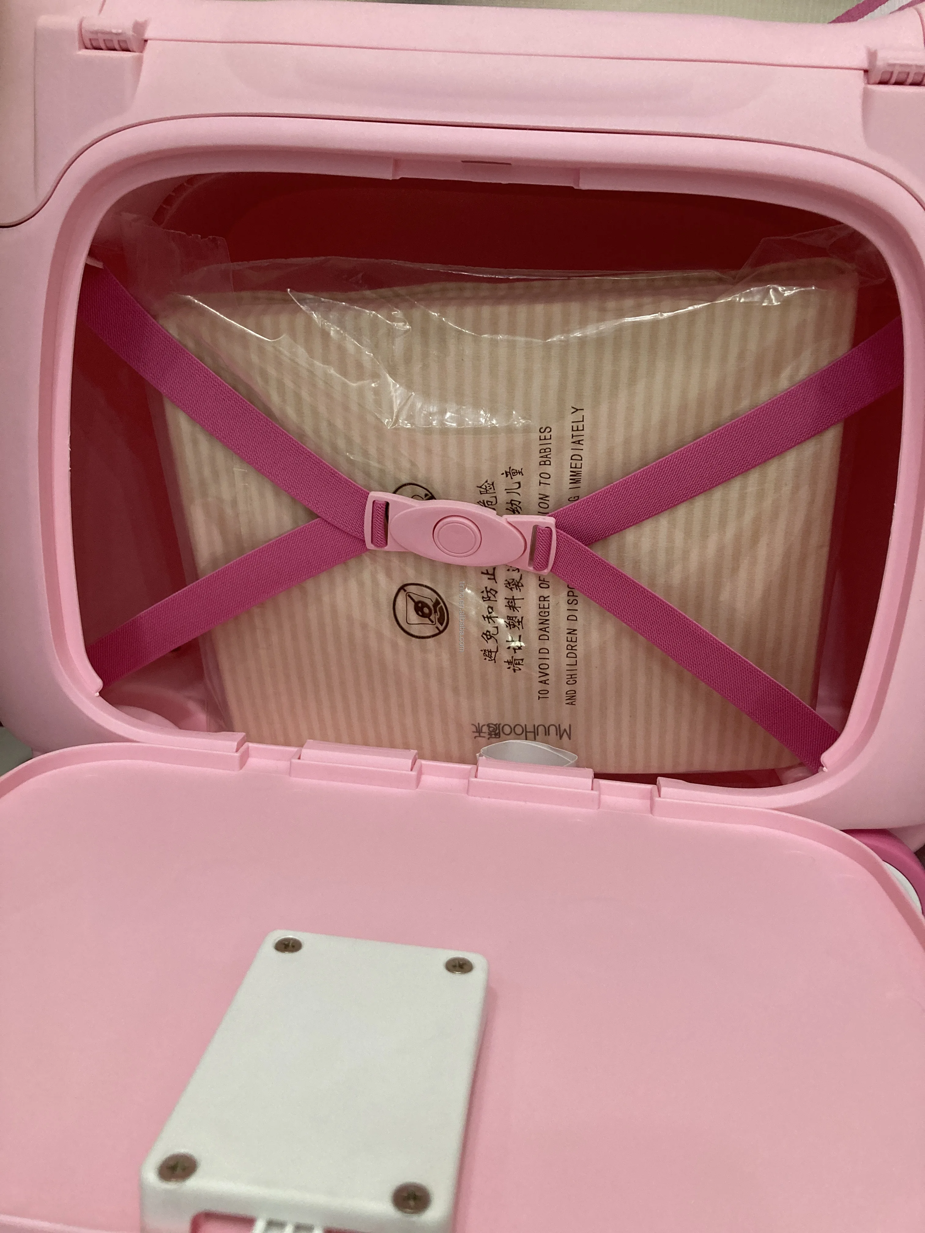 OEM/ODM 20 inch customized logo toddle children carry on suitcase cute 3D scooter luggage portable kids luggage bag