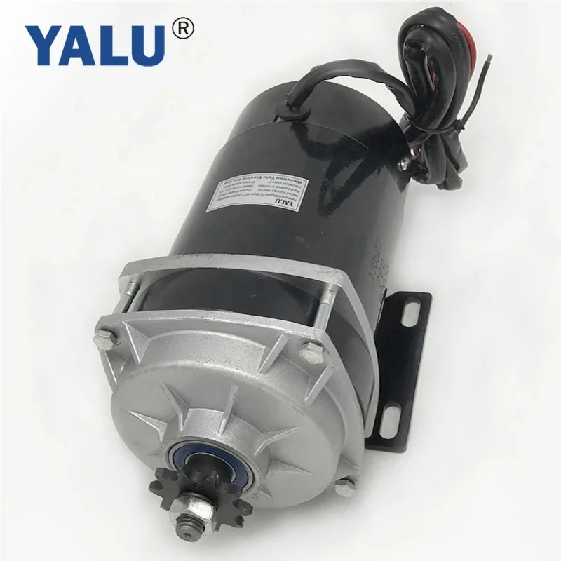 Unitemotor MY1122ZXF 650W 36V Robot Electric Tricycle Trolley Motorized Bicycle Brushed Gear DC Motor for Golf Cart