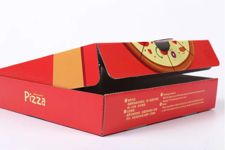 
Top Quality Customized Paper Corrugated Pizza Packing Box 
