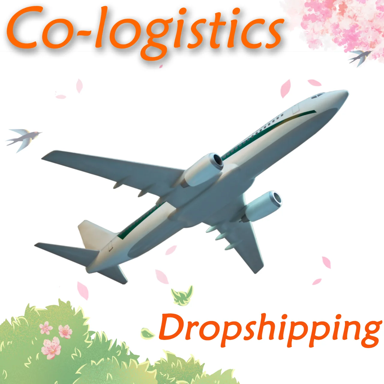 Handling Charge air freight from Shanghai to Europe   door to door shipping agent low freight rates and  warehouse service