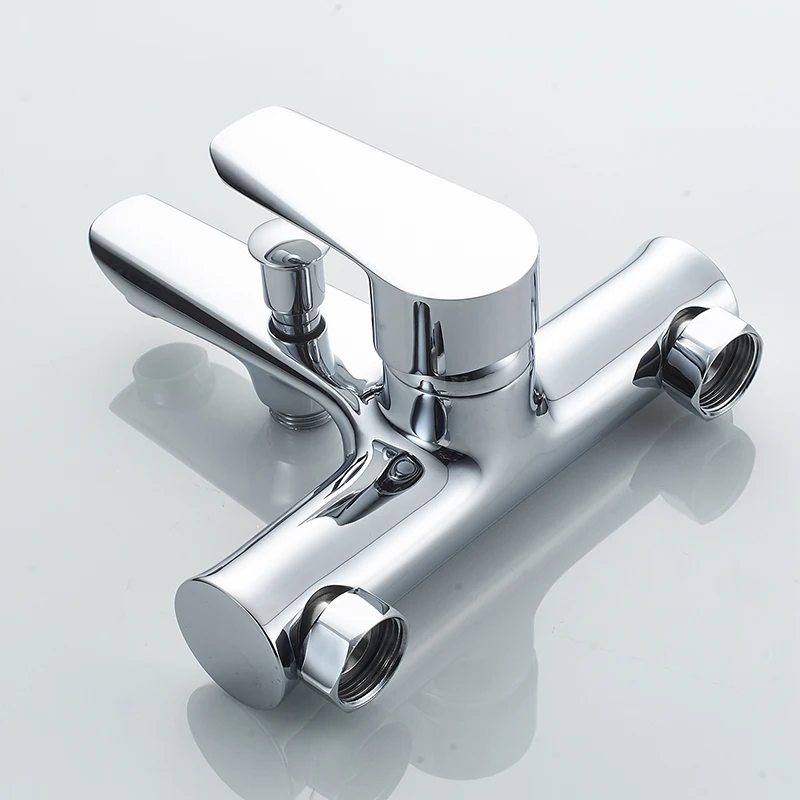 Momali wholesale factory wall mount brass copper bathroom wash shower bathtub bath faucet mixer