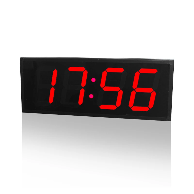 Jinling Shiyin 10 inch 4 digits led electronic double-sided clock led sports timer with large led display