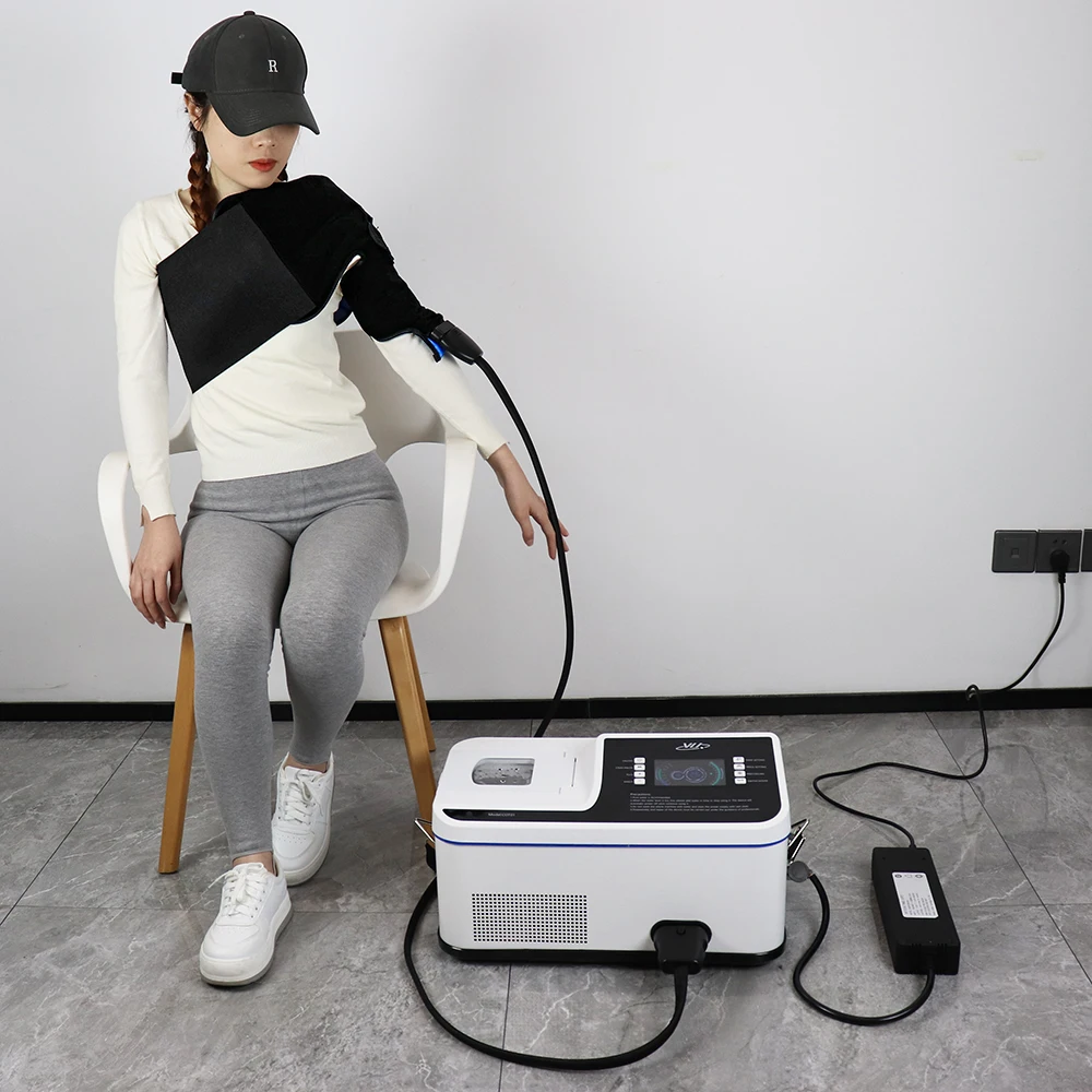 Best Selling Products 2023 Sports Injury Cryo Therapy Machine for Stiff Knee & Shoulder Ankle Full Coverage Heat Ice Cold System