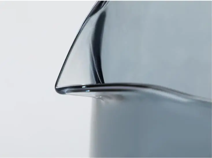 wholesale 1500ml Iced Tea Lemonade Beverage Colored Borosilicate Glass Pitcher Drinking Water Jug Set with Lids mug Handle