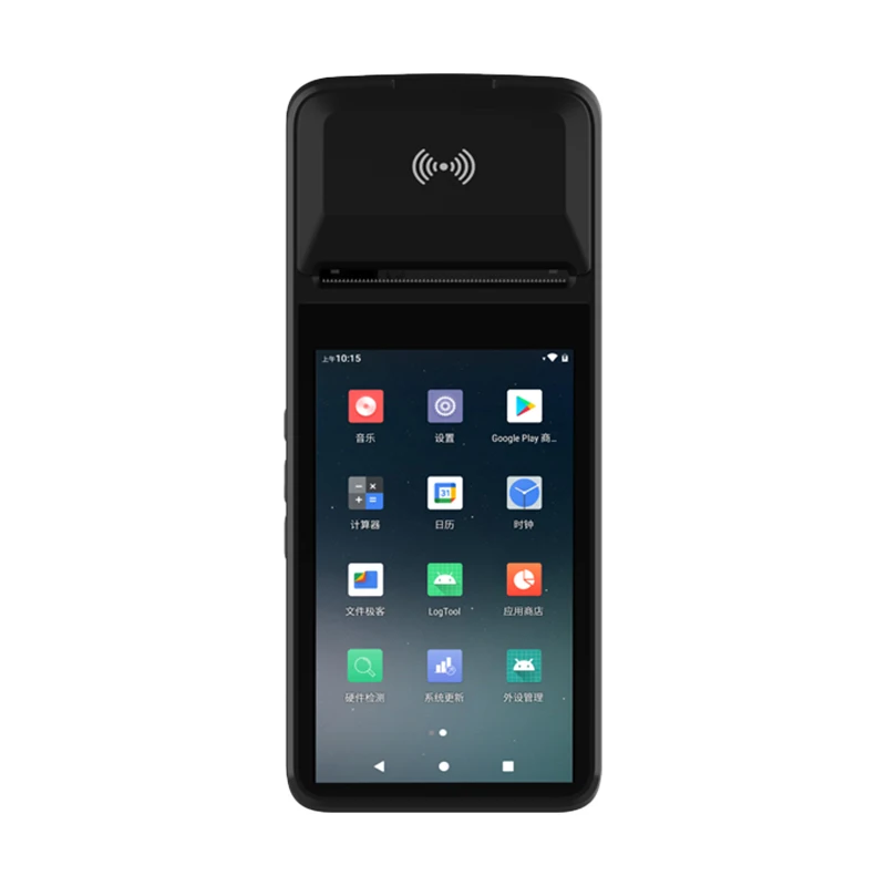 New Arrival And High quality Android Pda Pos Handheld Pos Terminal Receipt Printer with Android 11. 2G+16G and NFC