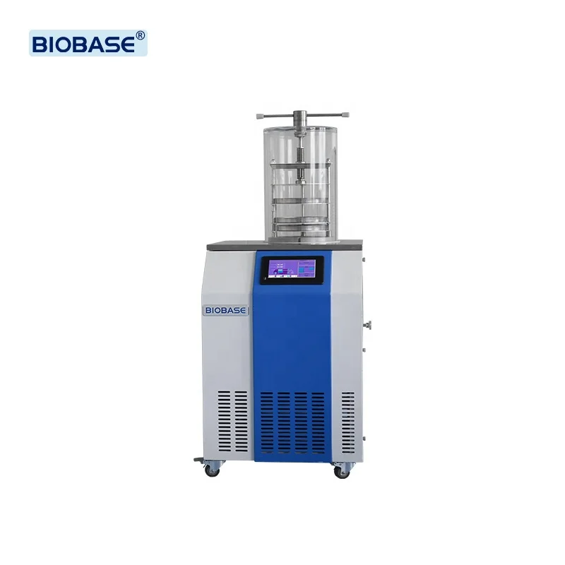 BIOBASE China Laboratory Freeze Dryer Machine Freeze Drying Lyophilizer Equipment  for labs