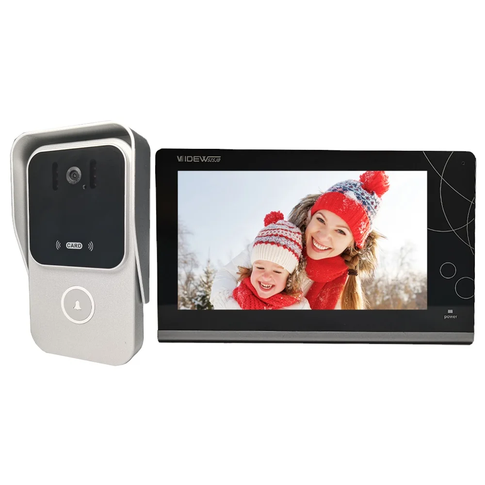 VIDEW 1080P Wireless Lcd Monitor Video Doorbell Camera Night Vision Tuya Wifi Electronic Peephole Door Viewer with APP Control