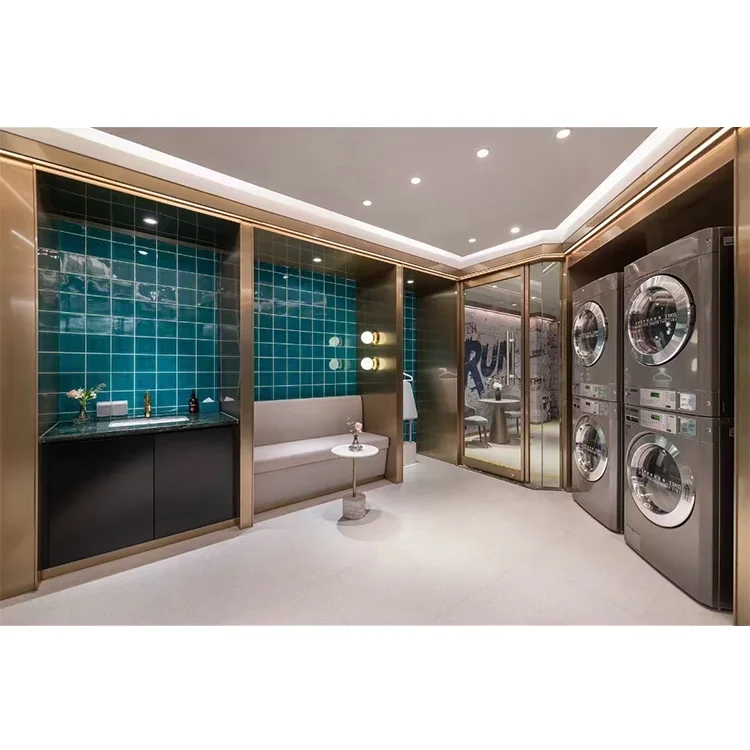 Design And One-Stop Supply Service 1-7 Star Hotel Commercial Laundry Room Graphic Designers Service
