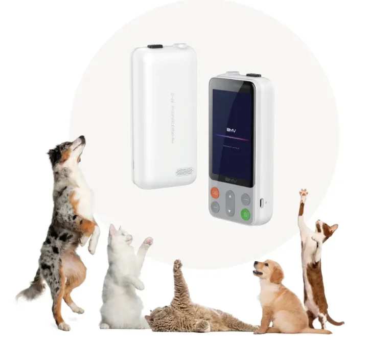 Visual and Audible Alarms Compact Design Veterinary Handheld Monitor for Animal Health Monitoring