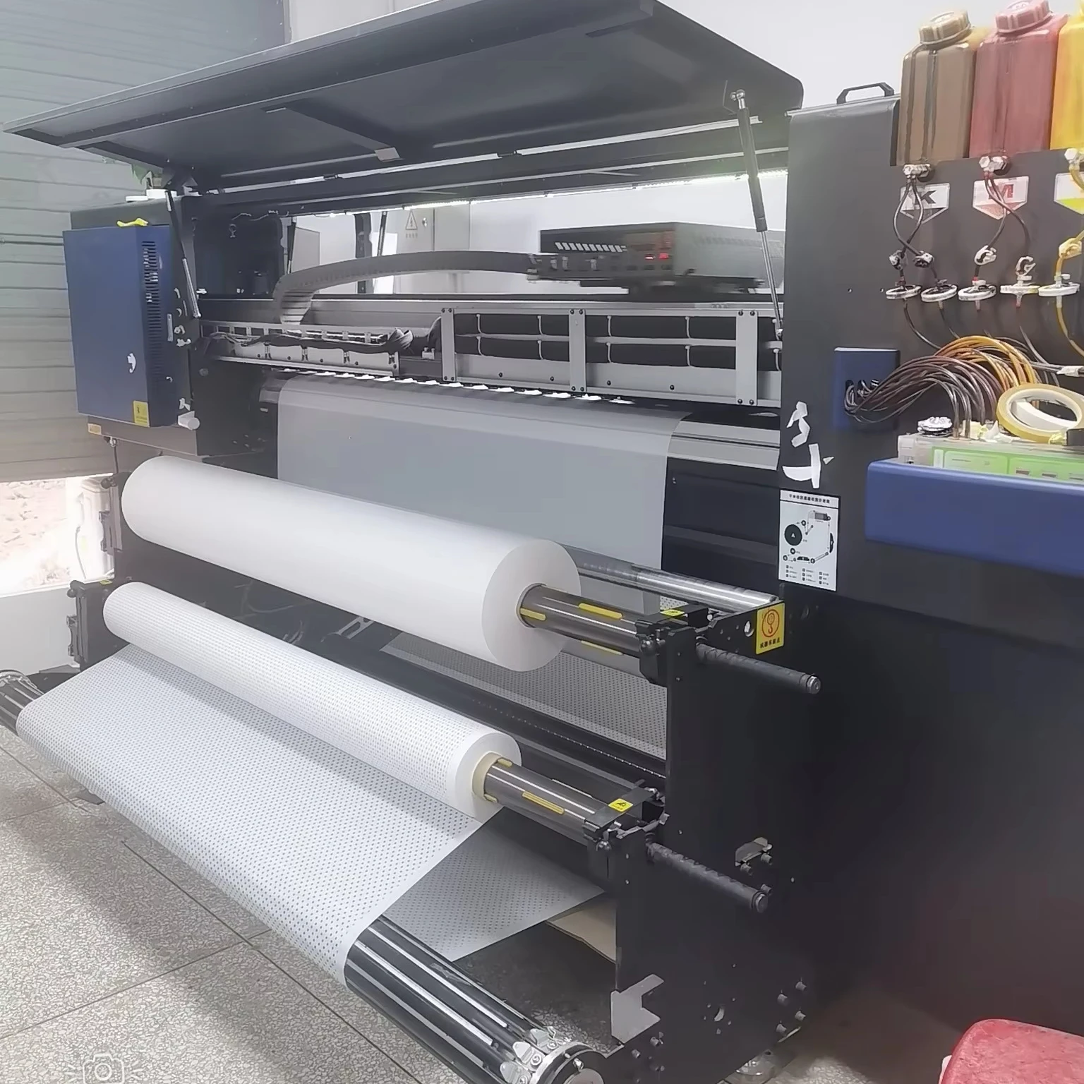 Digital fabric printing machine for textile sublimation printer 1.9m sublimation printer with 8 heads for fabric textil