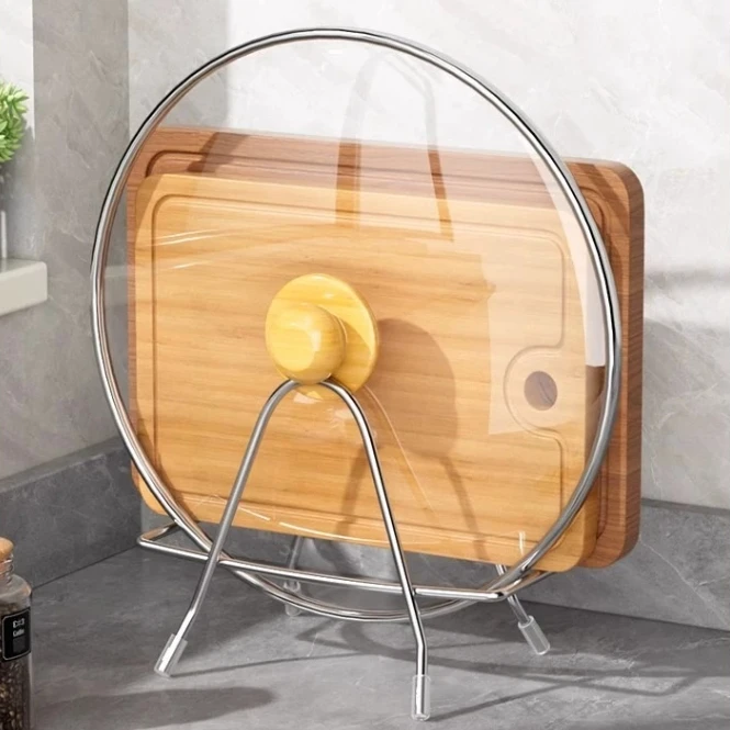 Kitcher Space Saver Knife Storage Stand In Stock Stainless Steel Knife Holder With Slots Knife