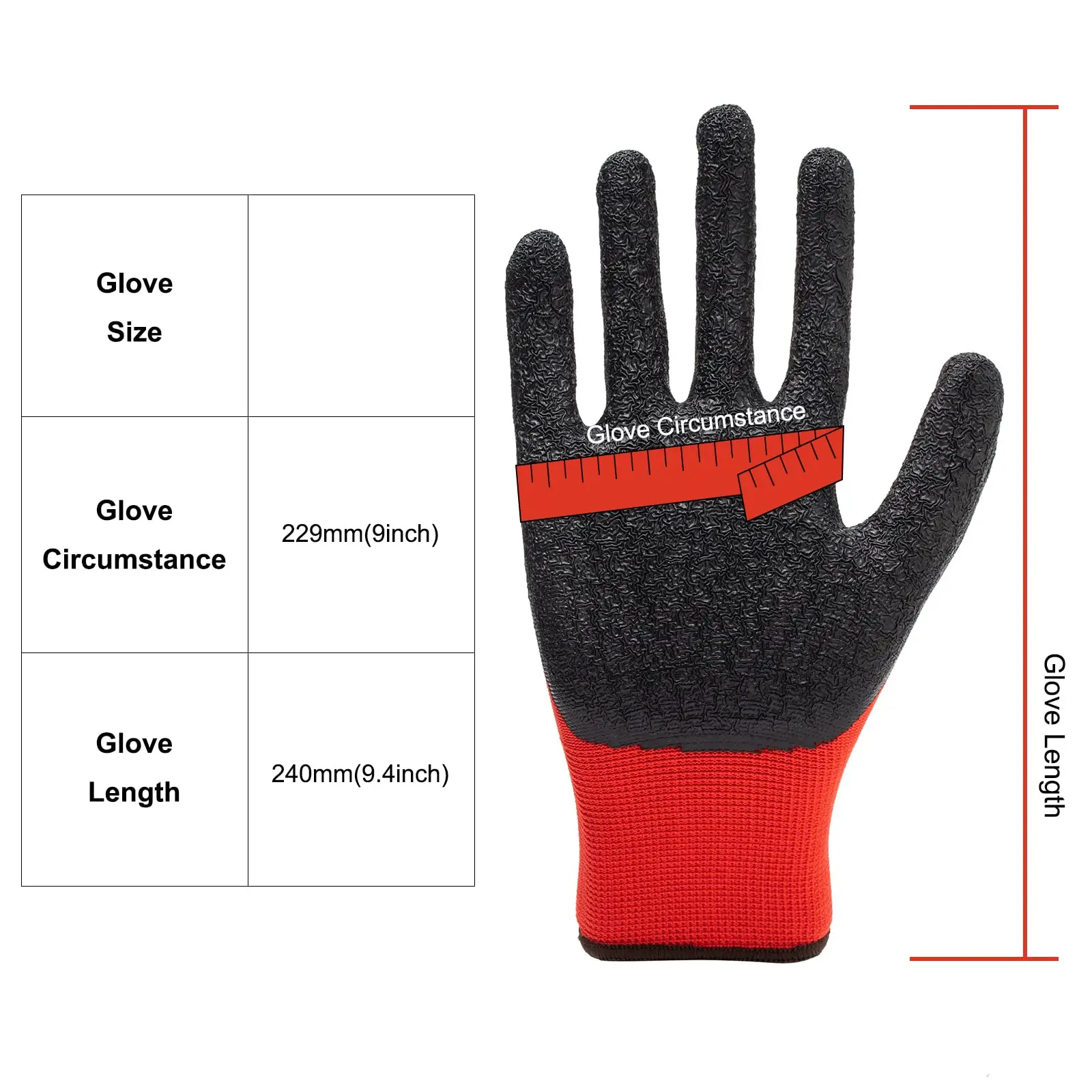 Industrial Construction Garden Work Gloves XL Polyester Microfiber Light Touch Screen Knitted Safety Protection Coating Latex PU