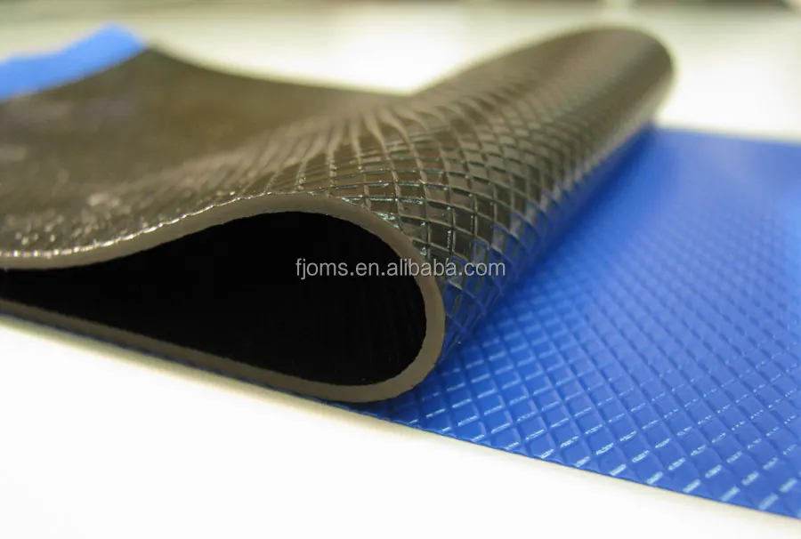 Plastic embossed polyethylene film for rubber release film in tire industry