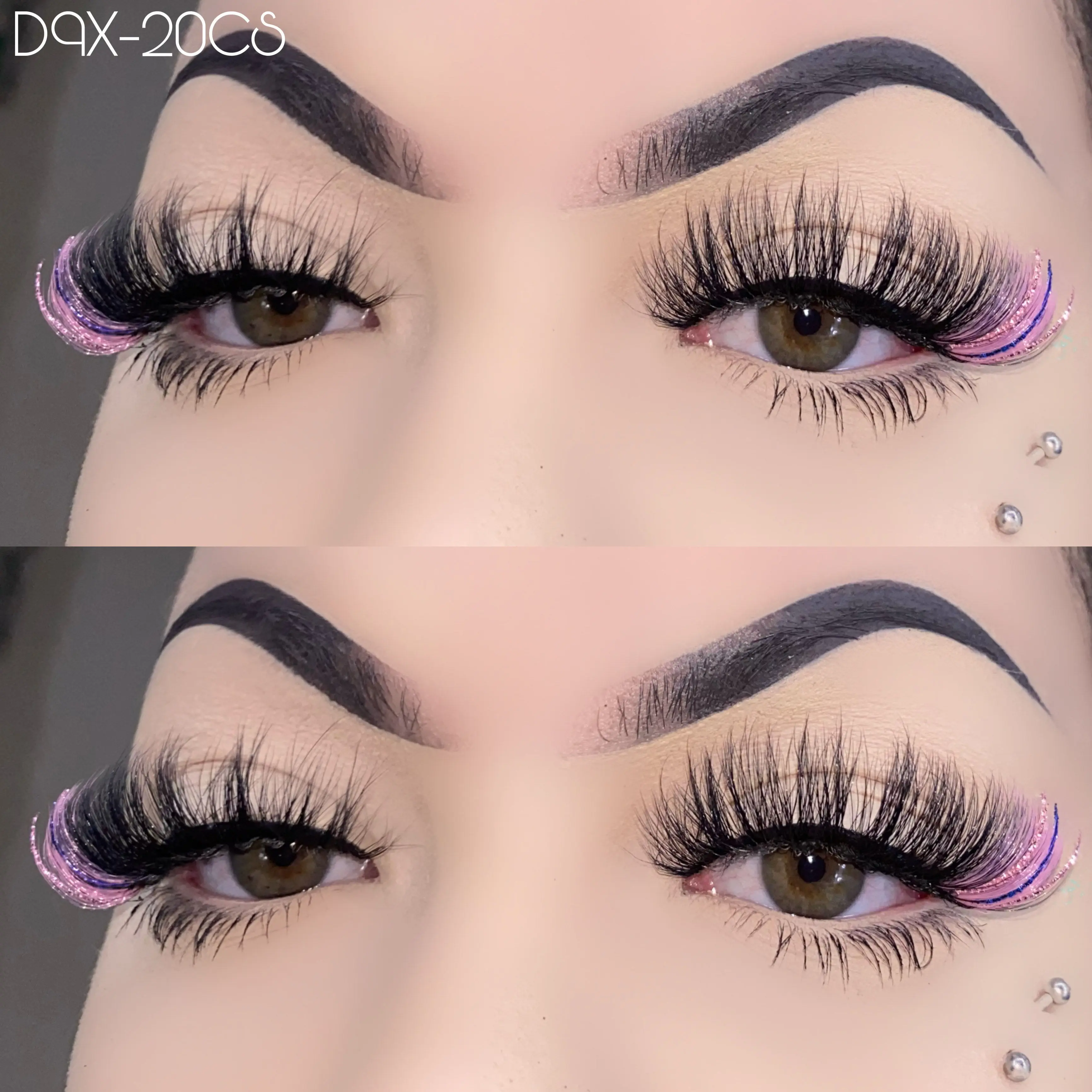 wholesale very soft human hair cashmere lash extensions easy fan lashes mink individual eyelash 25mm