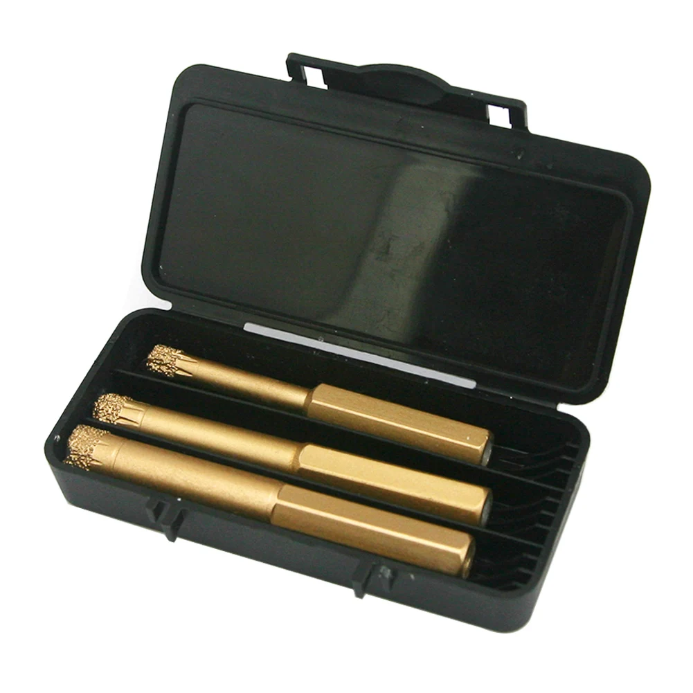 Vaccum Brazed Hex shank Diamond Core Drills